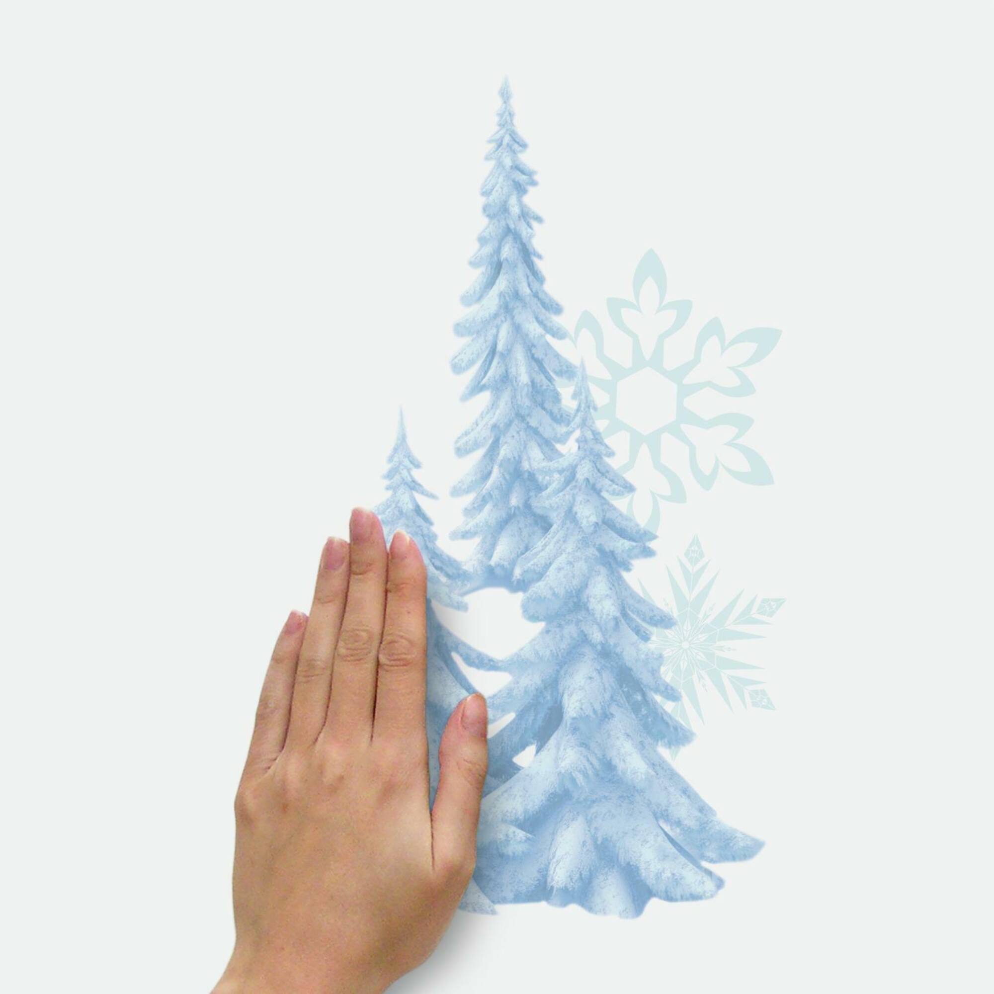 RoomMates Frozen Character Winter Burst Peel & Stick Giant Wall Decals